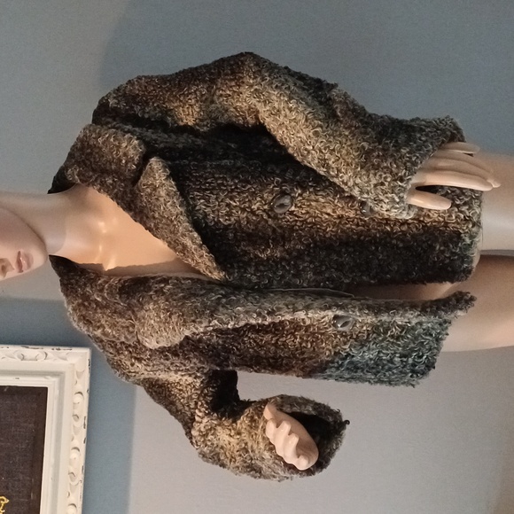 Persian Lamb vintage crop double breasted coat M Alaskan Furs - Picture 15 of 15